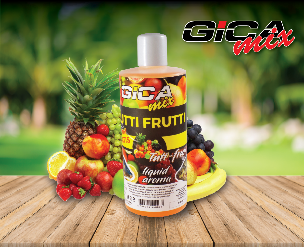 Gica Mix Liquid Aroma 250ml + 50ml Tuti-Fruti